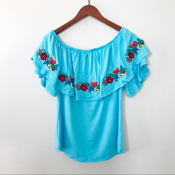 Vava by Joy Han Light Blue Keely Top - Picture 6 of 8